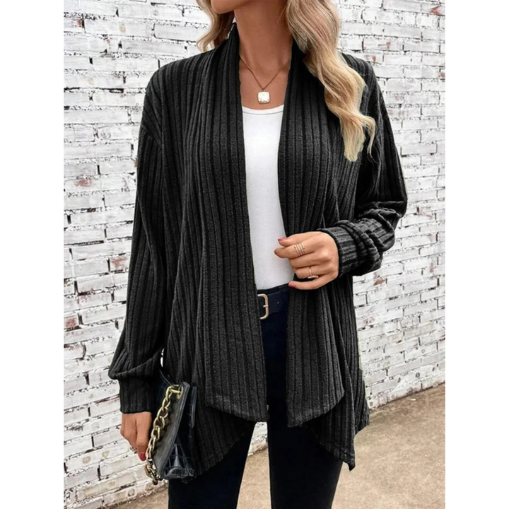 Levoire | Gilet En Tricot Style Chauve-Souris Unicolore Noir
