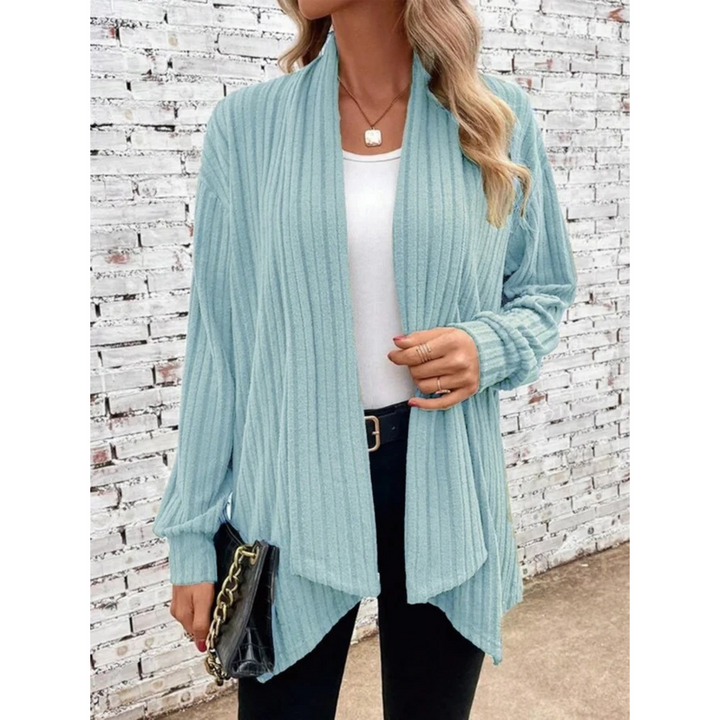 Levoire | Gilet En Tricot Style Chauve-Souris Unicolore Bleu clair