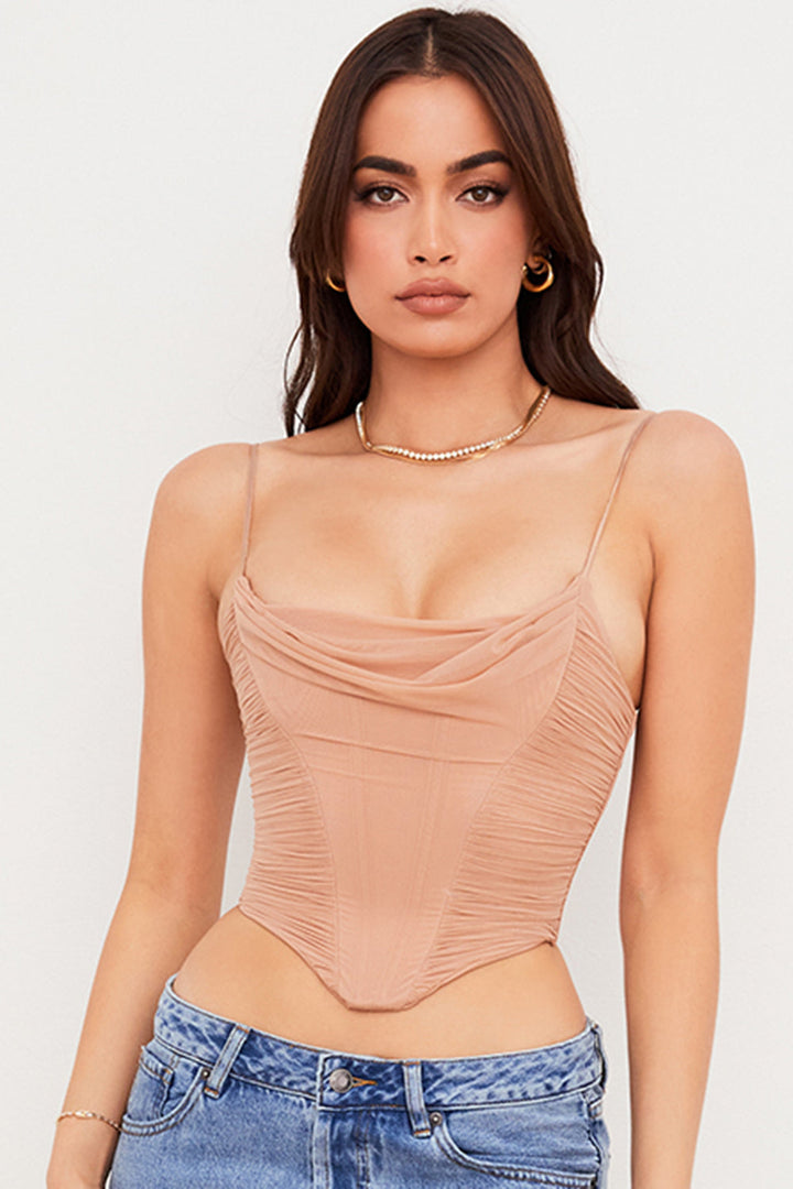 Levoire | Corset En Filet Rippé