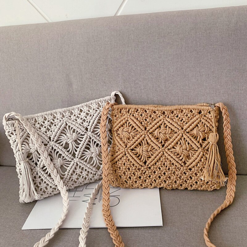 Levoire | Sac Bandoulière En Toile Avec Fermeture Éclair