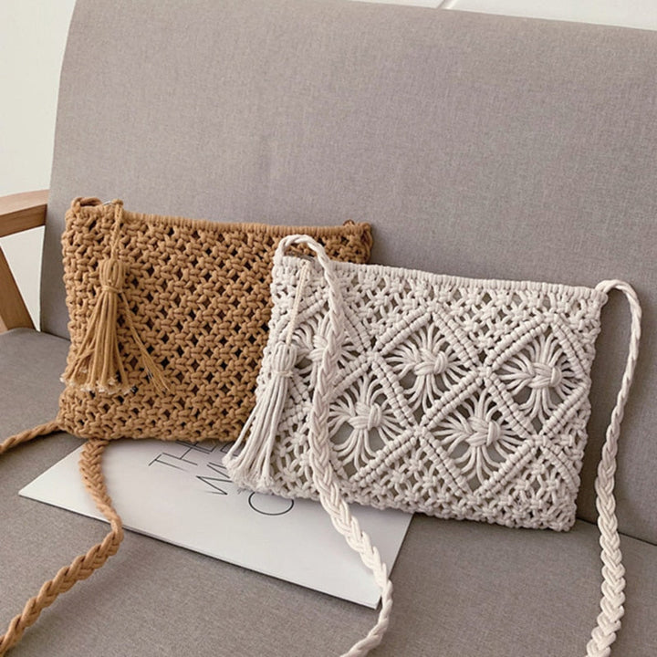 Levoire | Sac Bandoulière En Toile Avec Fermeture Éclair