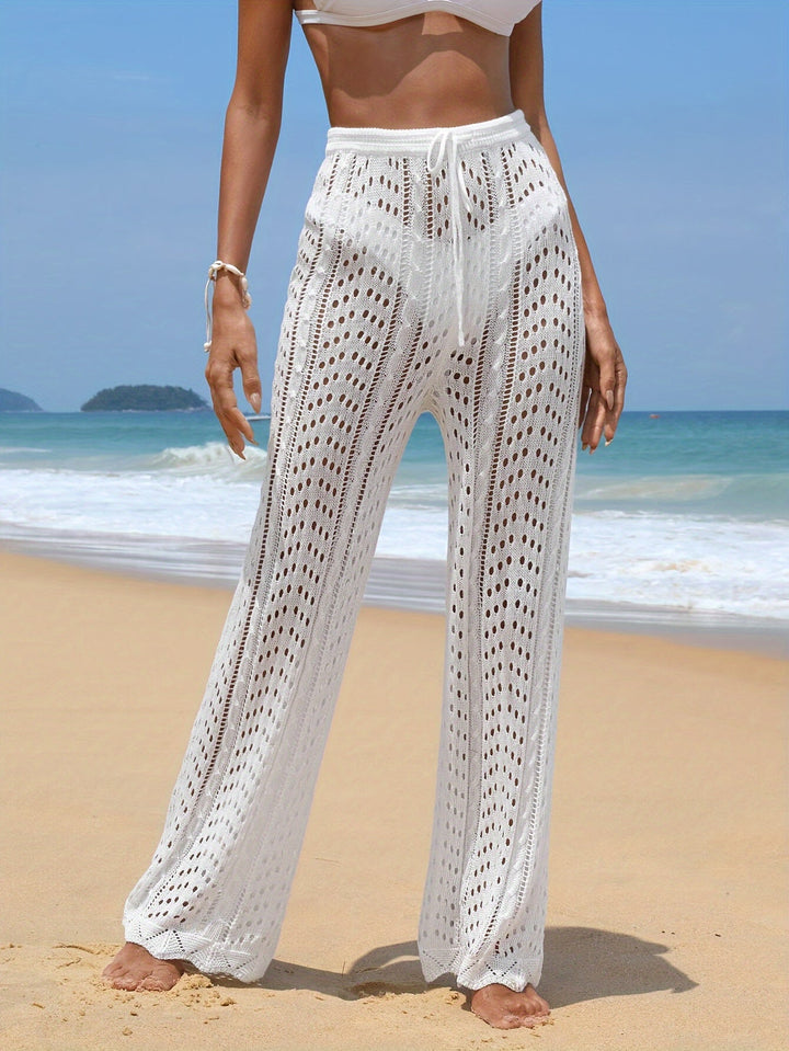 Levoire | Pantalon D'Été Femme À Cordon Avec Jambes Larges