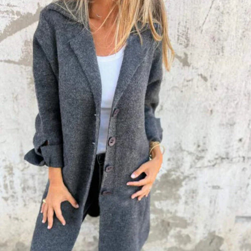 Levoire | Pull-Over Confortable Mi-Long Avec Manches Retroussées Pour Dames