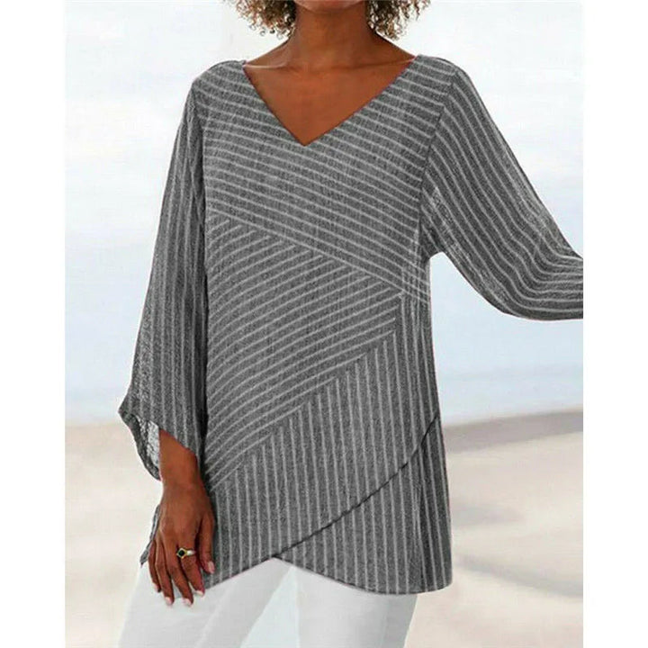 Levoire | Débardeur En Lin D'Été Pour Femmes Gris