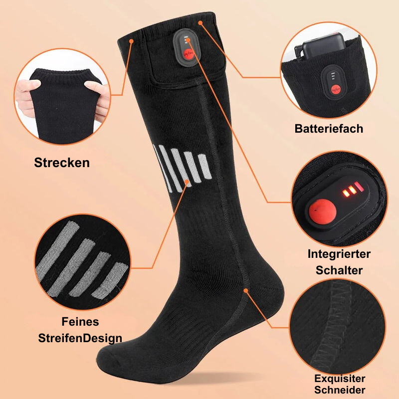 Levoire | Collants Chauffants Rechargeables Avec Usb Pour Pieds Chauds