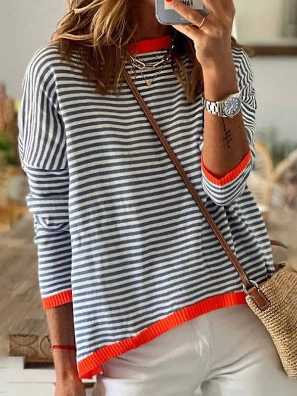 Levoire | Chemise Rayée À Manches Longues