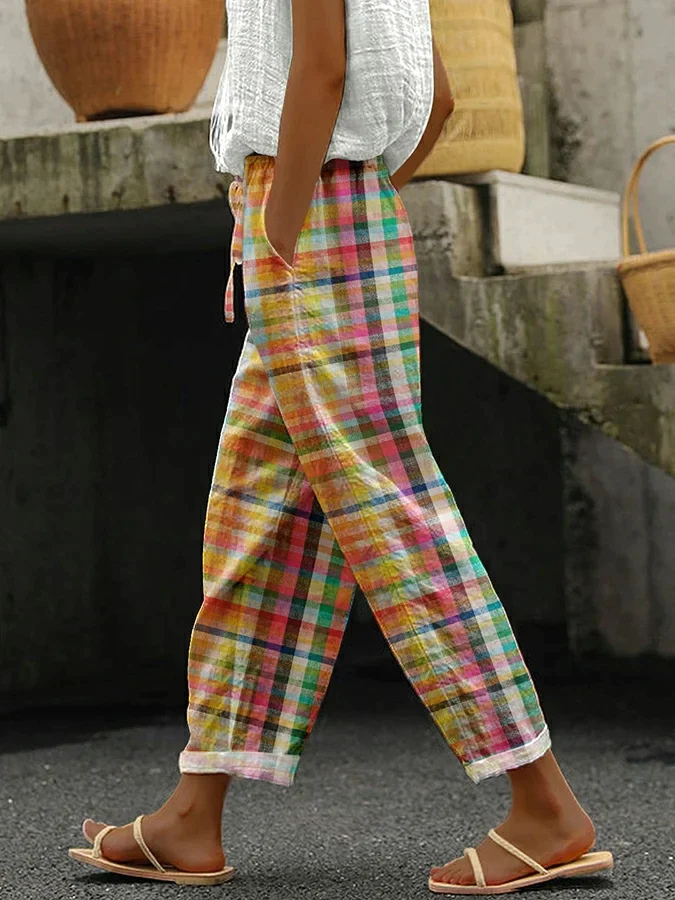 Levoire | Pantalon En Lin Léger De Loisir Pour Femmes