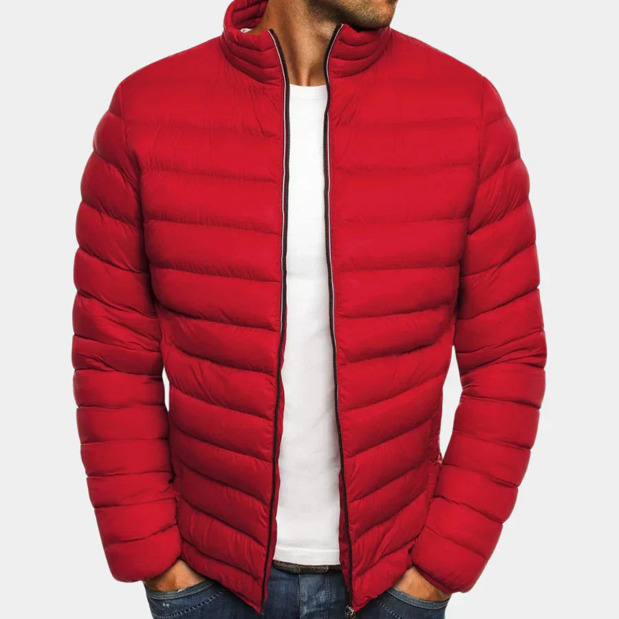 Levoire | Veste Pour Hommes Matelassée Rot