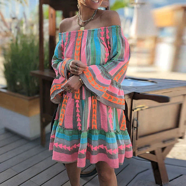 Levoire | Robe D'Été Élégante En Couleur Claire