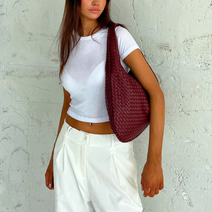 Levoire | Fermeture Éclair Grande Sac Tissé Sacs Bandoulière