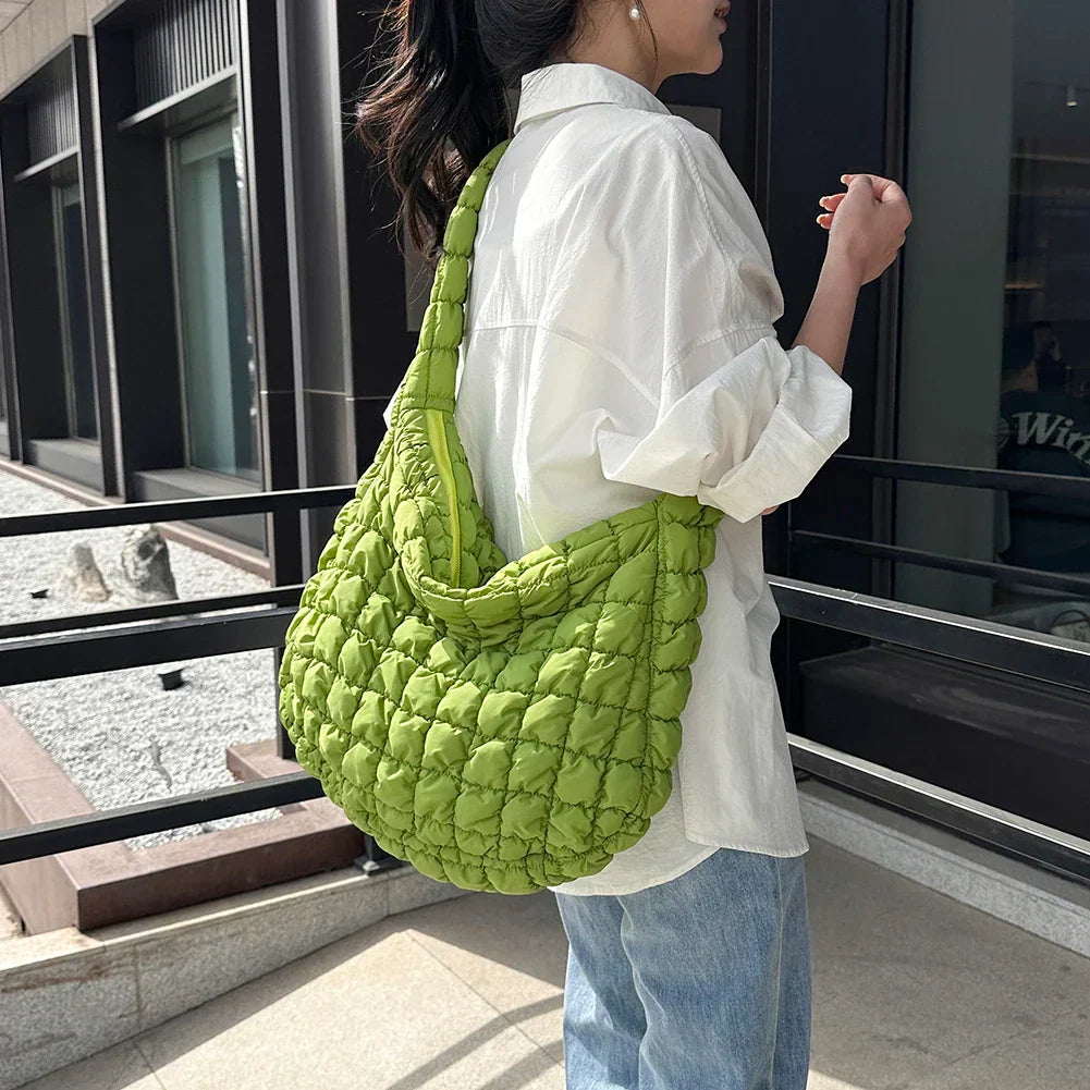 Levoire | Sac À Bandoulière Avec Conception Croisée Vert