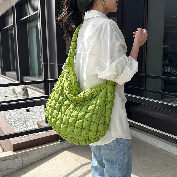 Levoire | Sac À Bandoulière Avec Conception Croisée Vert