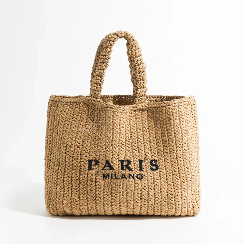 Levoire | Sac Boho Shopper Riettas Sac De Courses Beige Une taille