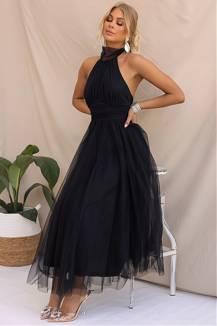 Levoire | Robe sans manches de haute qualité Noir