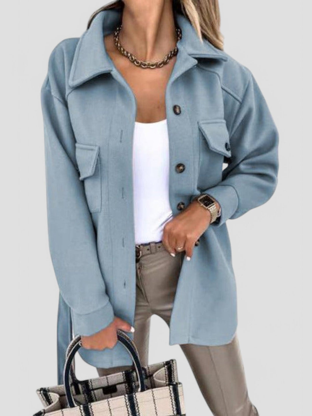 Levoire | Été Veste Légère Bleu