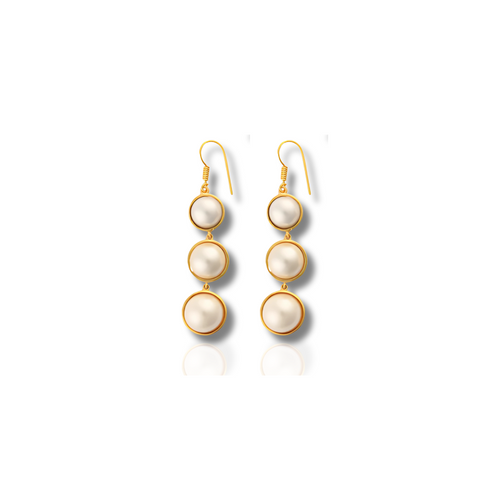Levoire | Boucles D'Oreilles En Perles Blanches