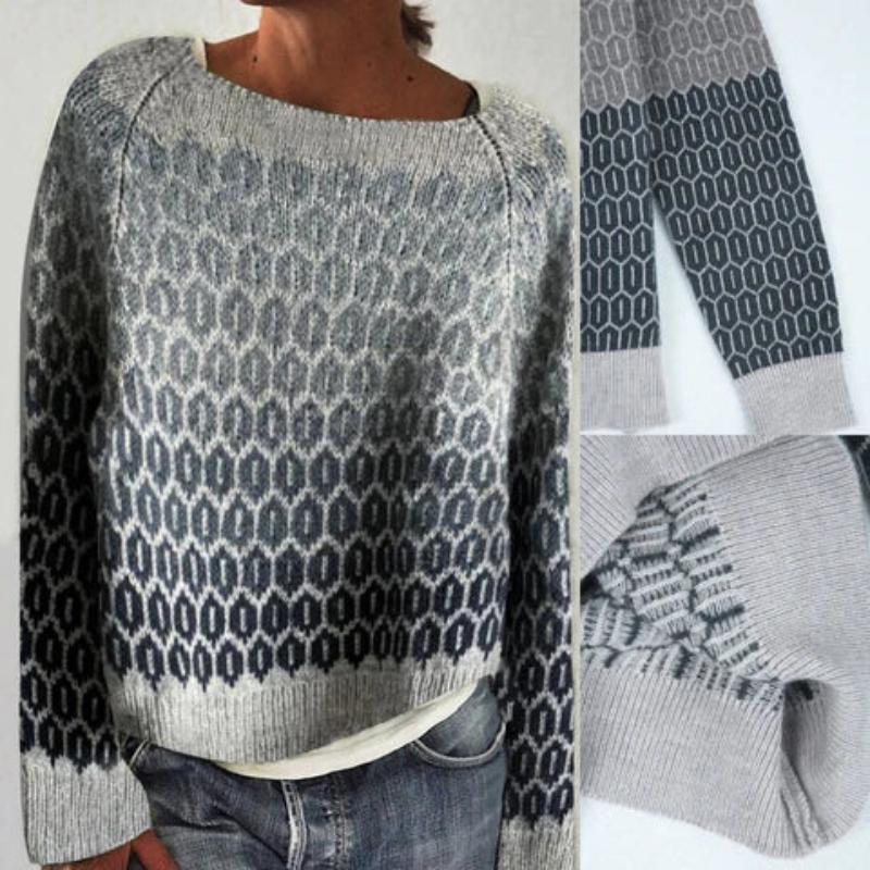 Levoire | Pull Confortable Oversize Avec Col Rond