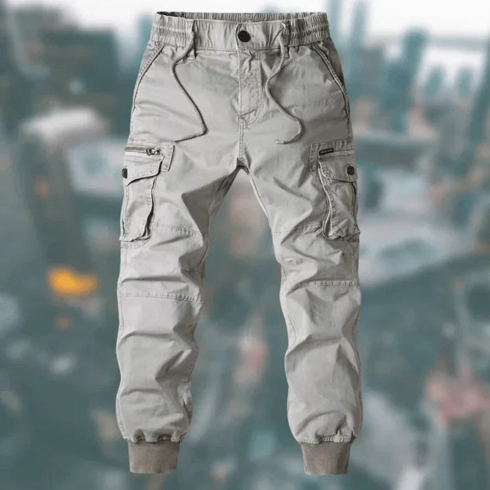 Levoire | Pantalon Cargo Stylé Gris clair