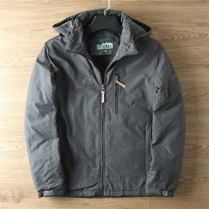 Levoire | Veste D'Extérieur Avec Capuche Gris