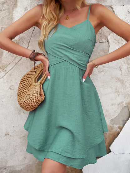 Levoire | Robe Mini À Volants Avec Motif Fleuri