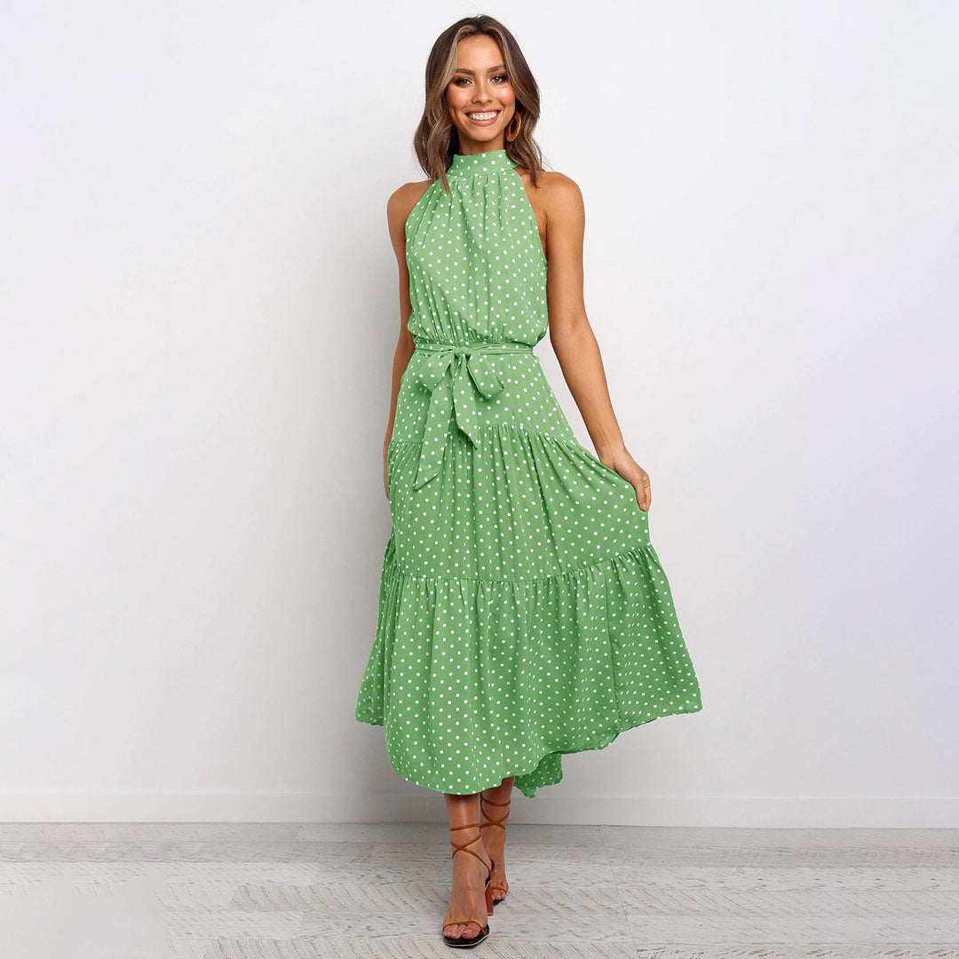 Levoire | Élégant Et Élégant Robe Longue Vert