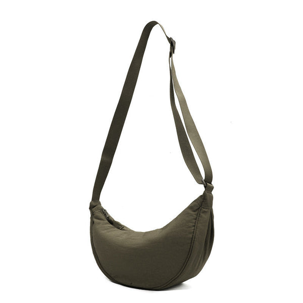 Levoire | Grand sac à bandoulière en nylon pour femmes Vert