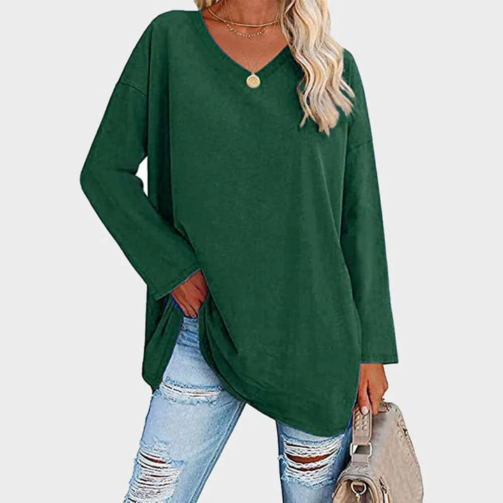 Levoire | Pullover Décontracté À Manches Longues Vert