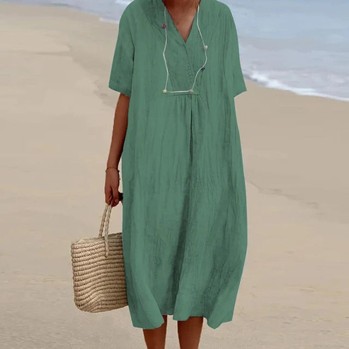Levoire | Robe Décontractée Ample Vert