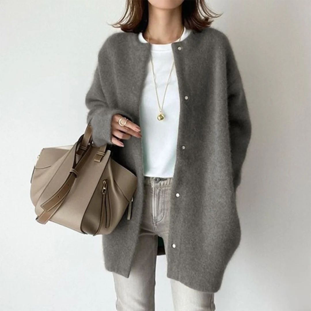 Levoire | Gilet En Tricot Avancé Gris