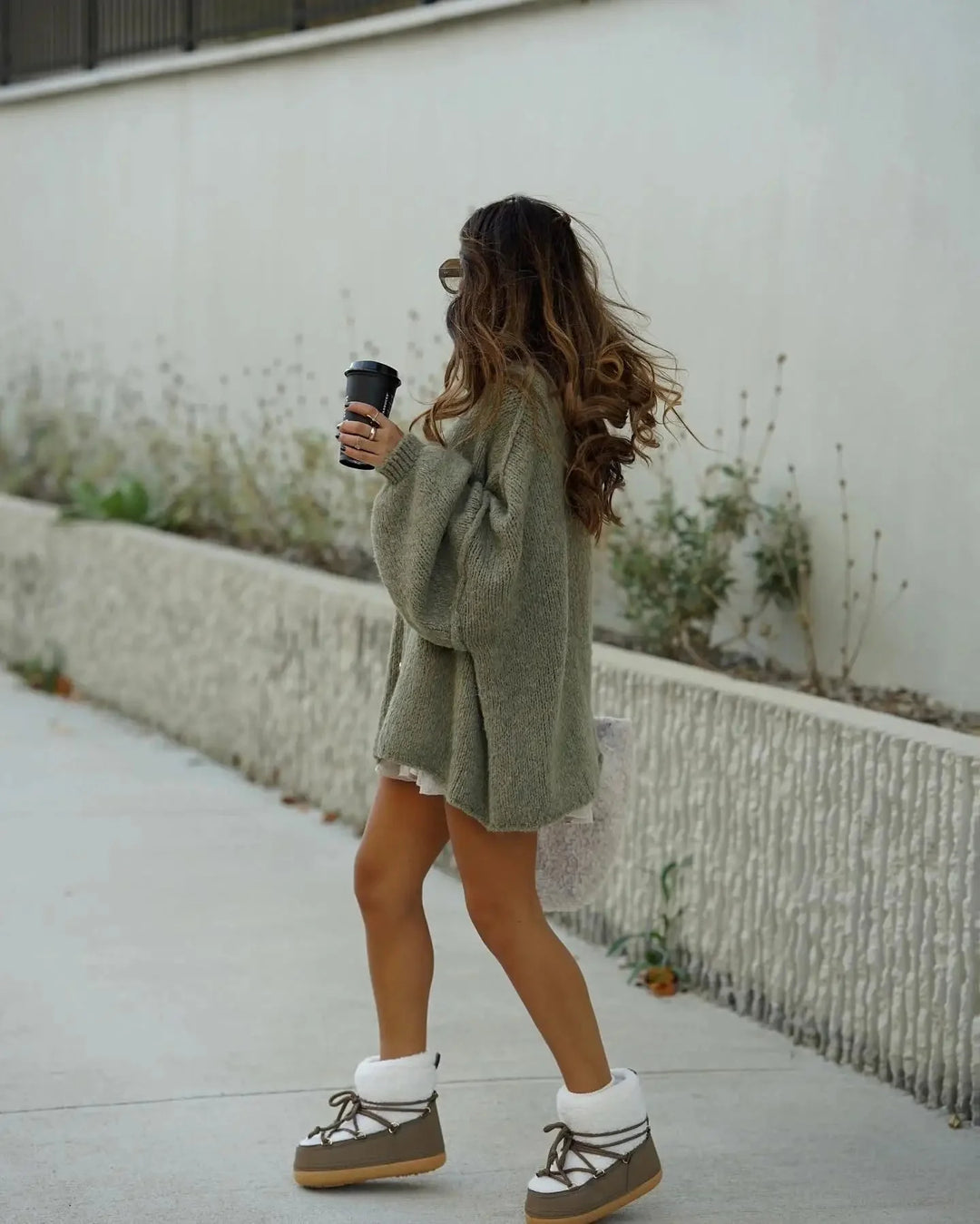 Levoire | Gilet En Tricot Pour Femmes Avec Grande Taille Col Haut