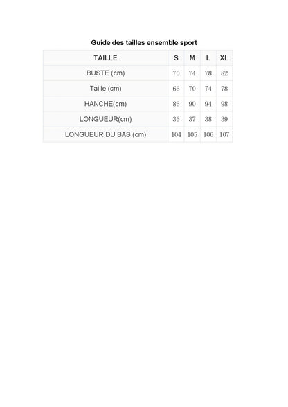 Levoire | haut de sport et leggings en filet