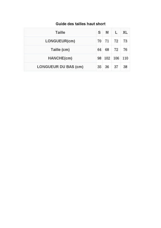 Levoire | Manches courtes évasées et Pantalon en toile d'été