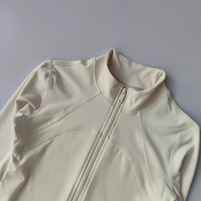 Levoire | Veste Légère À Zip Modélisante Pour Femmes Vêtements Actifs