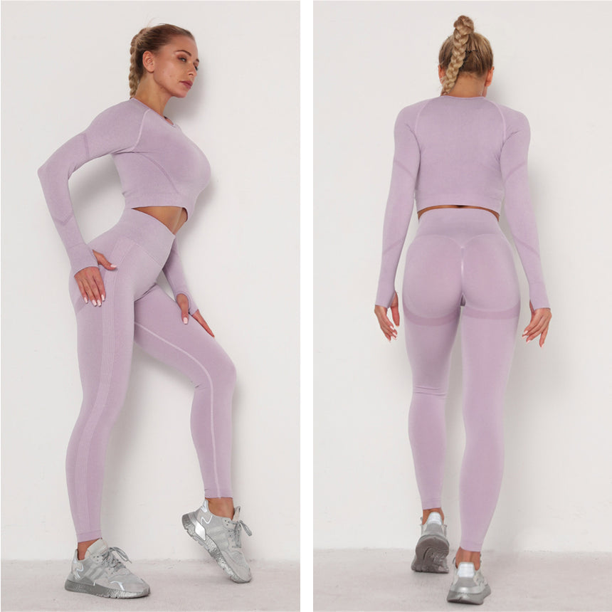 Levoire | Ensemble De Sport 2 Pièces Ressentez-Vous À L'Aise Dans Cet Ensemble Délicieux Lila Clair