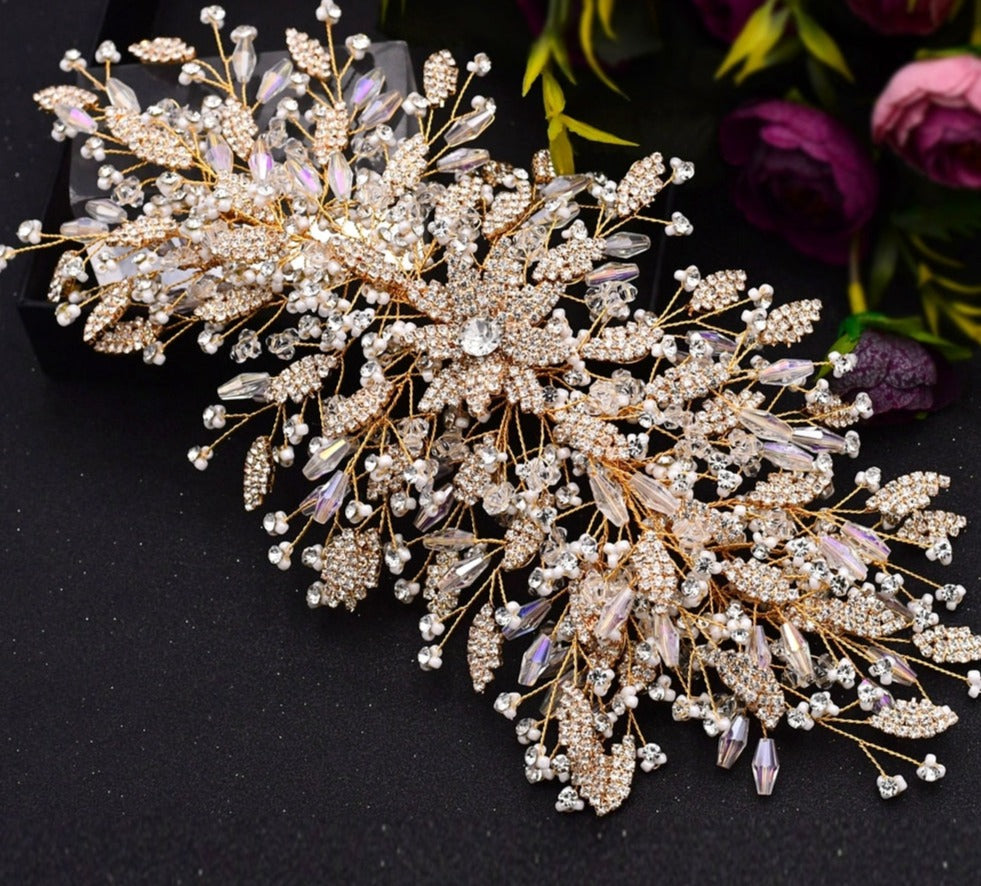 Levoire | Bandeau Mariage Tiara G-Couronne