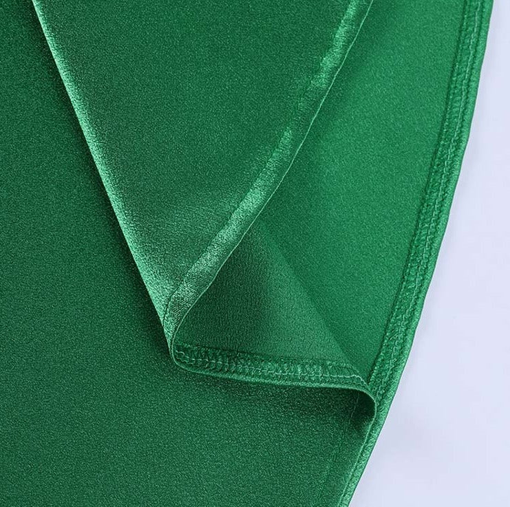 Levoire | Satin Robes À Bretelles Hautes Non Découpées