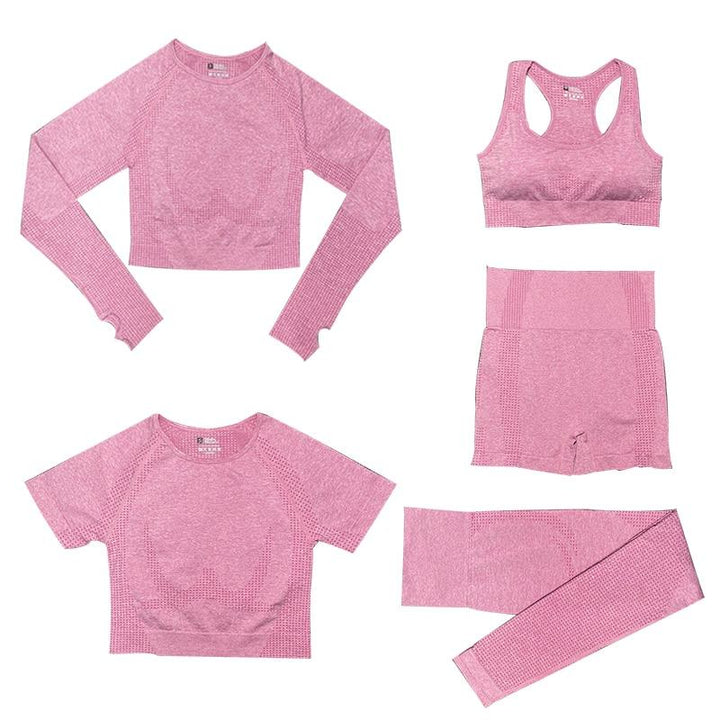 Levoire | Ensemble De Sport Ajusté Rosa
