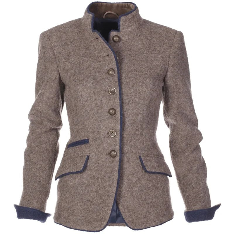 Levoire | Blazer Pour Femmes Marron clair