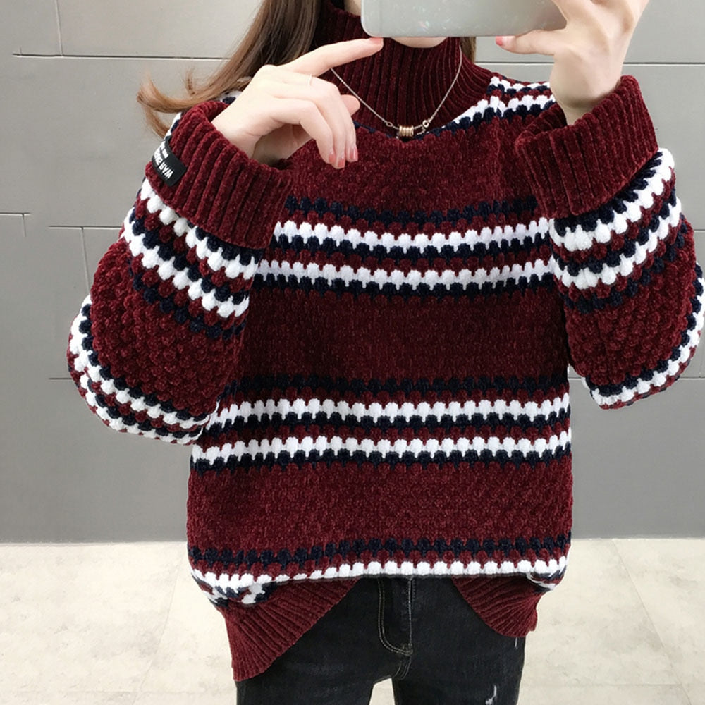 Levoire | Pull Élégant Chaud Avec Col Roulé