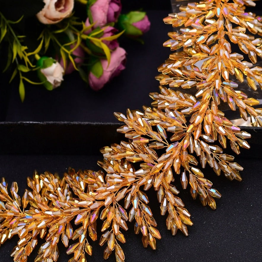 Levoire | Bandeau Mariage Tiara 371 G-Couronne