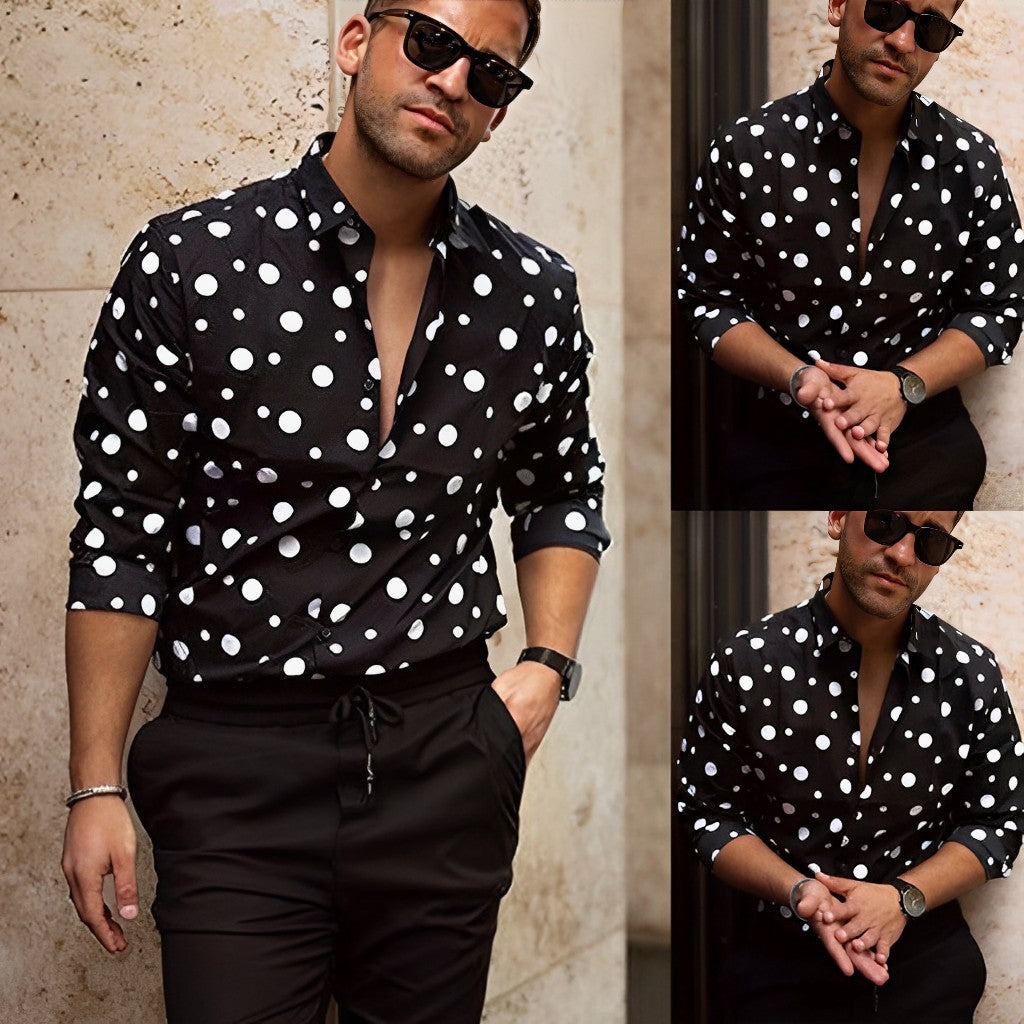 Levoire | Chemise Homme À Motif Unique