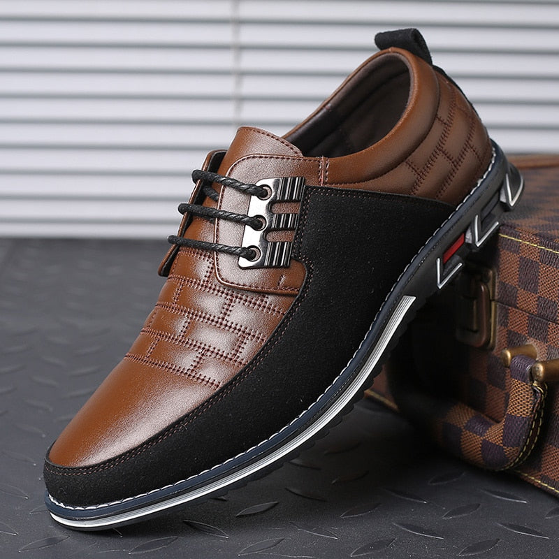 Levoire | Baskets En Simili Cuir Hybrides braun