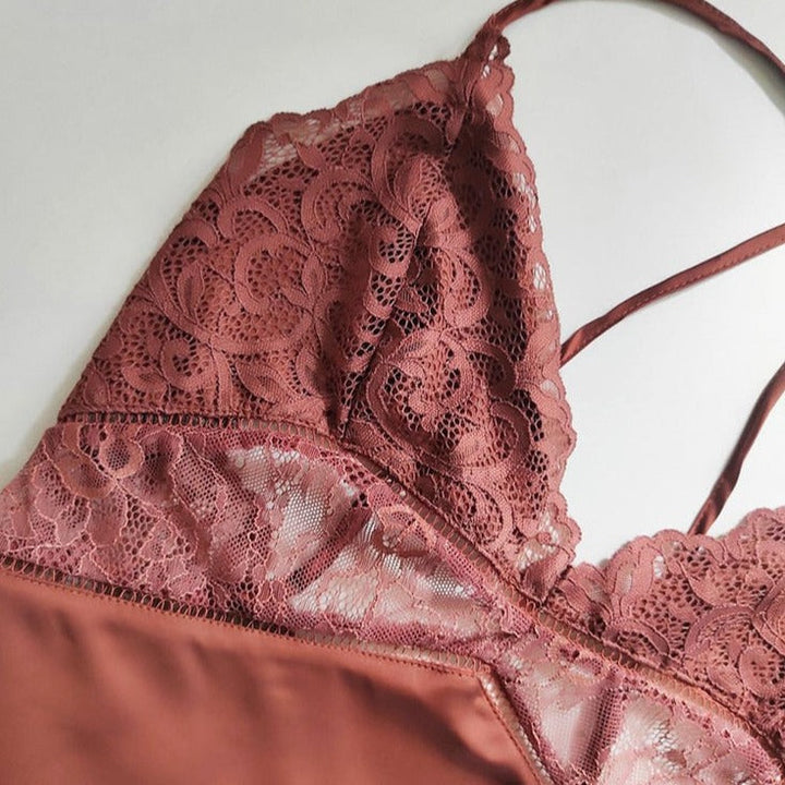 Levoire | Chemise De Nuit En Dentelle