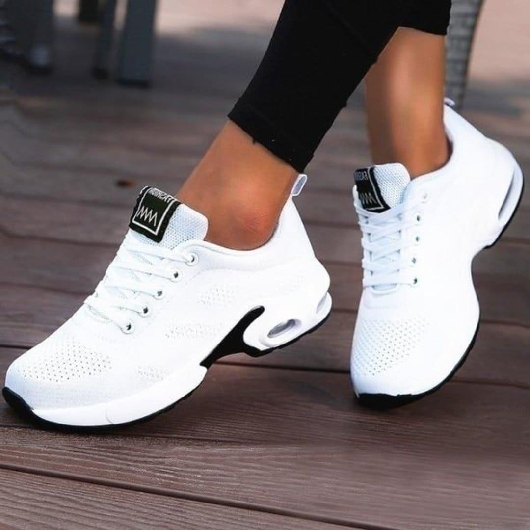 Levoire | Baskets Pour Femmes Pour Un Look Sportif Blanc