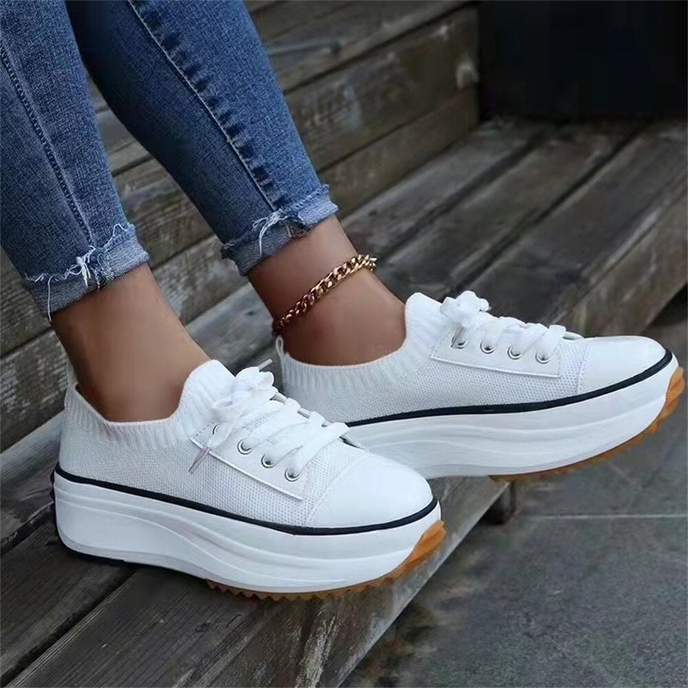 Levoire | Chaussures De Loisirs À Lacets Blanc