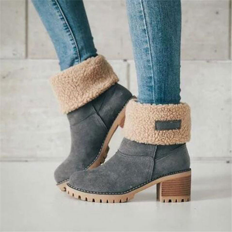 Levoire | Bottes En Laine Pour Femmes Gris