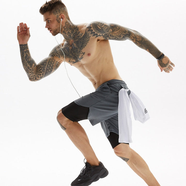 Levoire | Fit Shorts De Course Incl Trousse À Téléphone & Ouverture Pour Pièce