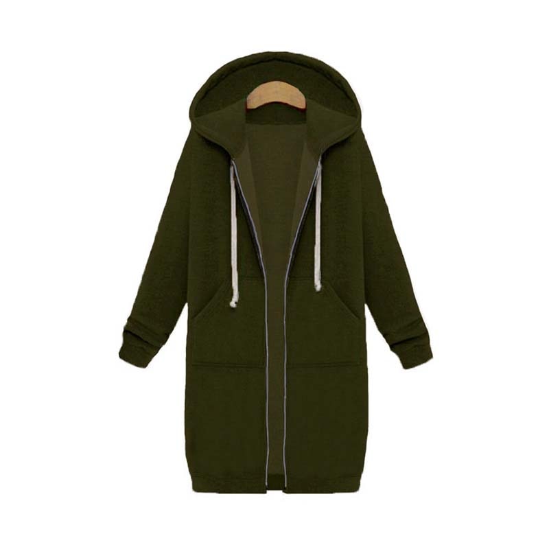 WOLF Long Sweatshirt Vert armée