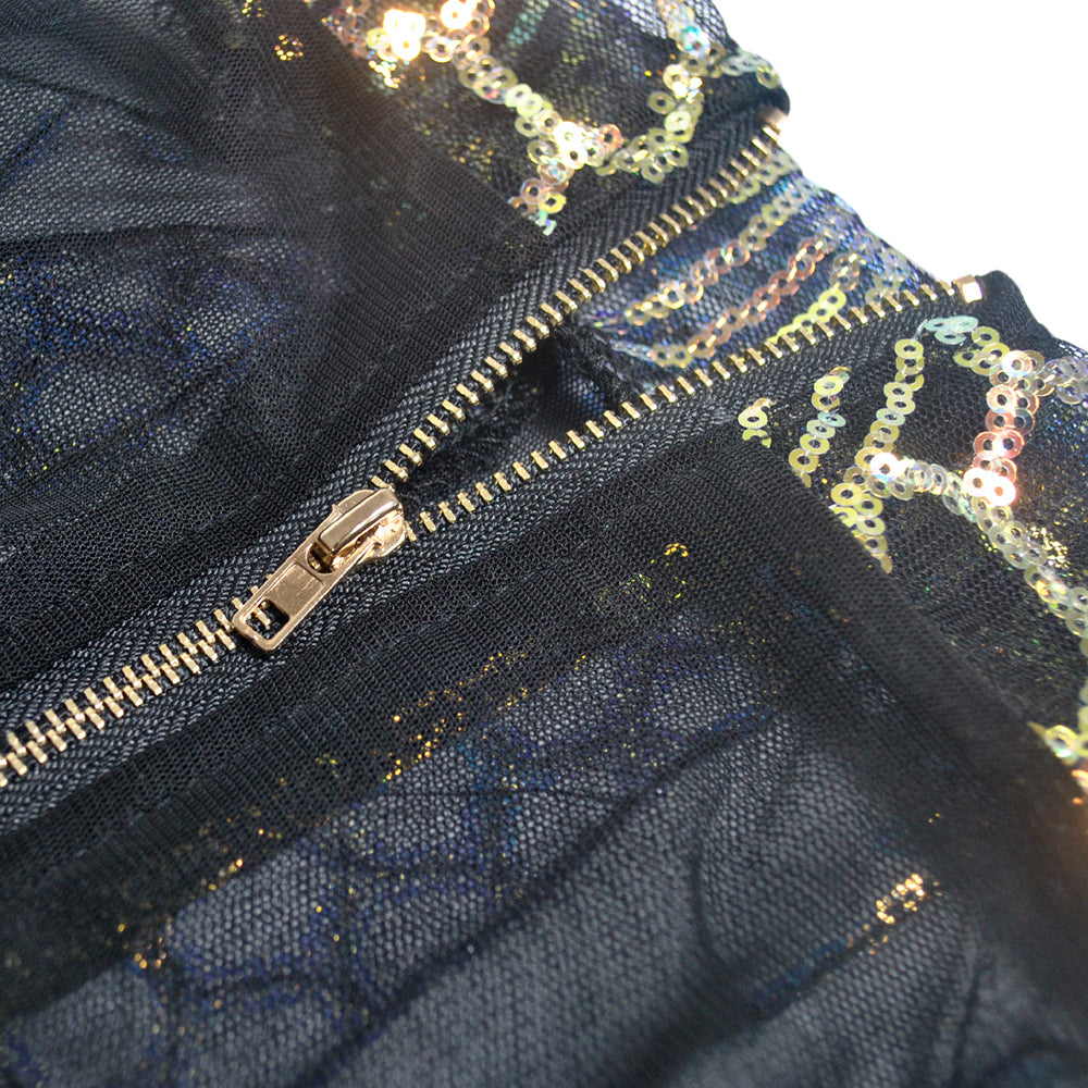 Levoire | Robe Midi À Paillettes Nettes Manglende