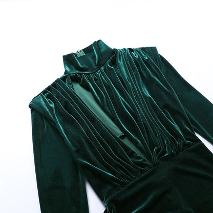 Levoire | Velours Fente Hohlspalte Robes